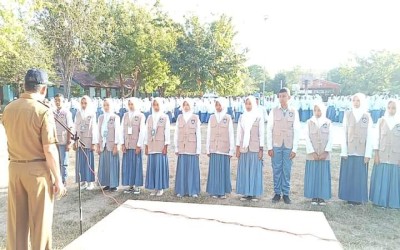 Pengukuhan Angkatan Pertama Pengurus ZERO WASTE SMAS Muhammadiyah Katingan Tengah Masa Bakti 2023/2026